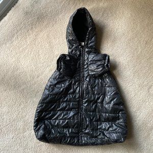 K9 Sport Sack Sport Snuggler ~Black ~Med/Large ~Keeps dogs warm/dry Bike Hike